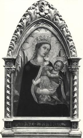 Istituto Centrale per il Catalogo e la Documentazione: Fototeca Nazionale — Taddeo di Bartolo - sec. XV - Madonna con Bambino — insieme